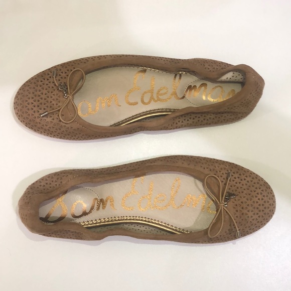 Sam Edelman Tan Flats - Picture 4 of 8